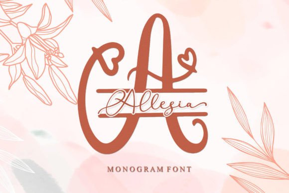 Allesia Monogram: The Perfect Display Typeface for Editorial Design