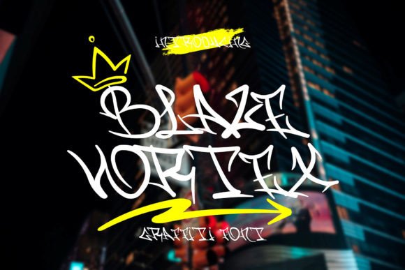 Blaze Vortex: The Edgy Typeface That Transforms Digital Branding