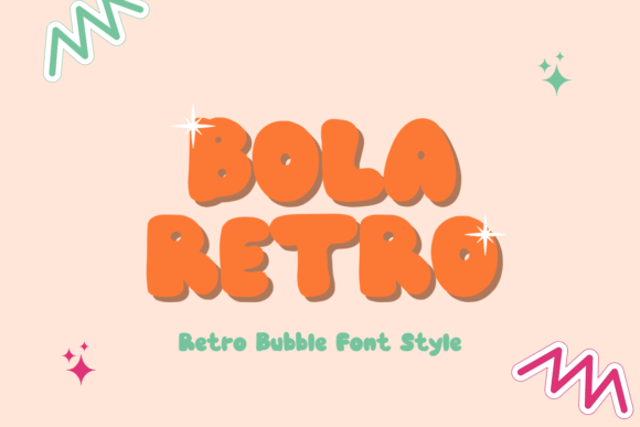 Bola Retro: A Vibrant Display Font for Nostalgic Branding