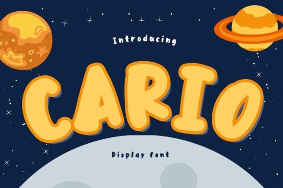 Cario: The Playful Display Font That Elevates Campaign Visuals