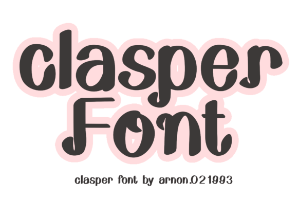 Clasper: The Playful Display Font That Elevates Brand Identity
