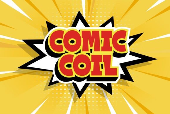 Comic Coil: The Bold Display Font That Brings Playful Energy to Brand Identity