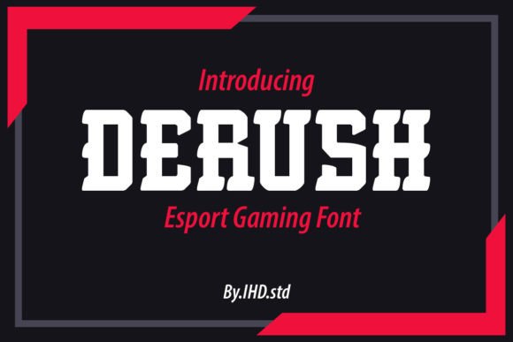 Derush: The Premium Display Font That Elevates Small Business Branding