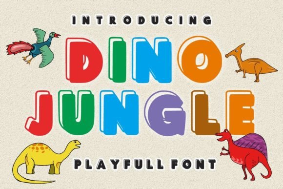 Dino Jungle: The Perfect Typeface to Bring Your Brand to Life