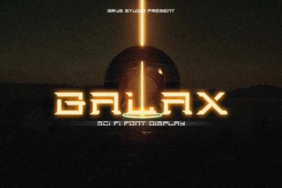 Galax: The Sci-Fi Display Font for Modern Web Design
