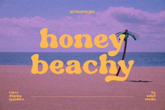 Honey Beachy: The Vintage Display Font for Authentic Branding