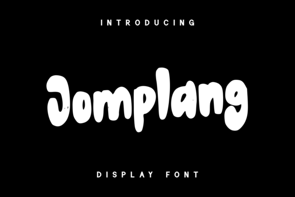 Jomplang: The Modern Display Font for Editorial Design