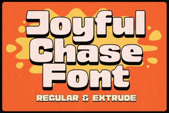 Joyful Chase: The Playful Typeface That Elevates Campaign Visuals