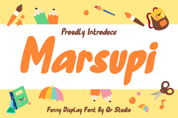 Marsupi: The Playful Display Font for Authentic Small Business Branding