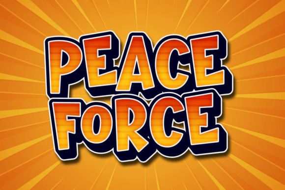 Peace Force: The Display Typeface That Elevates Digital Brand Experiences