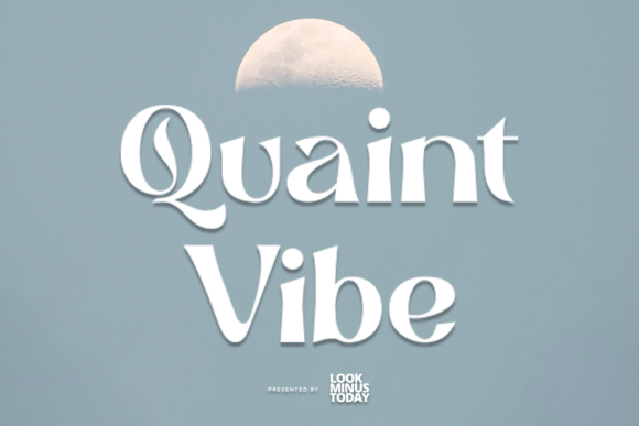 Quaint Vibe: The Display Typeface That Elevates Campaign Visuals