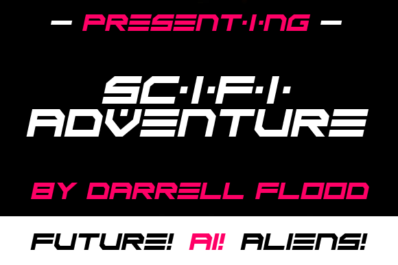 Scifi Adventure: The Perfect Display Font for Futuristic Branding