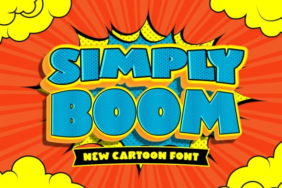 Simply Boom: The Display Typeface for Scroll-Stopping Campaigns
