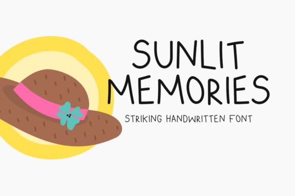 Sunlit Memories: The Perfect Display Font for Handmade Brands