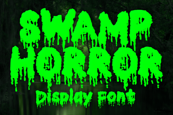 Swamp Horror: The Perfect Display Font for Bold Branding