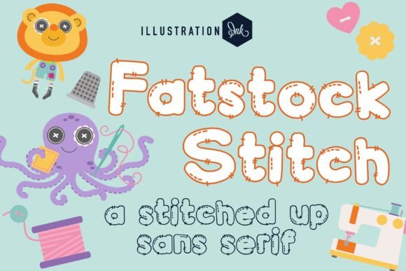 Why Fatstock Stitch Elevates Editorial Design and Display Fonts