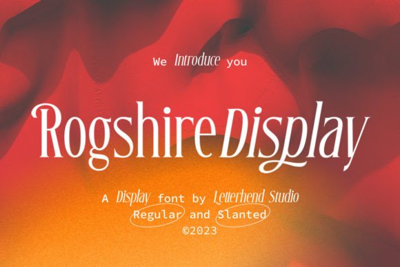 Why Roghsire Is the Perfect Display Font for Modern Editorial Design